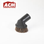 ACM Le confort de la maison vous présente la petite brosse ronde en crin accessoire pour aspiration centralisée Cyclovac